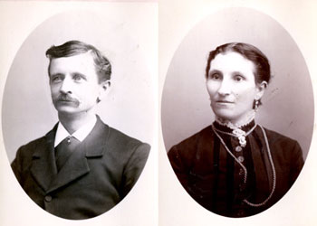 Picture of William Horsley and wife Elizabeth Preston Horsley.